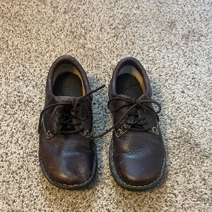 Women’s Dark Brown Leather Oxfords
